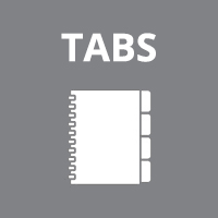 Printed Tabs